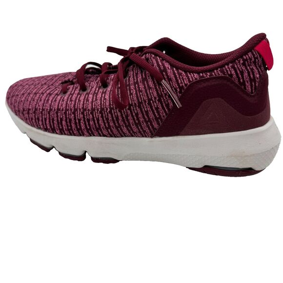 Reebok Women’s Walking Training Shoes MemoryTech LT Burgundy Pink Knit Sz 8 - Picture 6 of 10